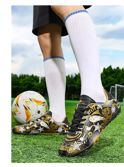 New Men Soccer Shoes Boys Original Football Shoes TF/AG Indoor Professional Football Field Boots Society Cleats Sneaker Non Slip