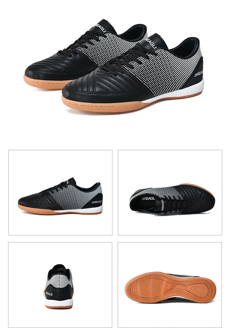 Soccer Shoes Men Anti Slip Indoor Football Boots Fashion Mens Futsal Shoe IC Traning Cleats Chuteira Futebol Male Sneakers