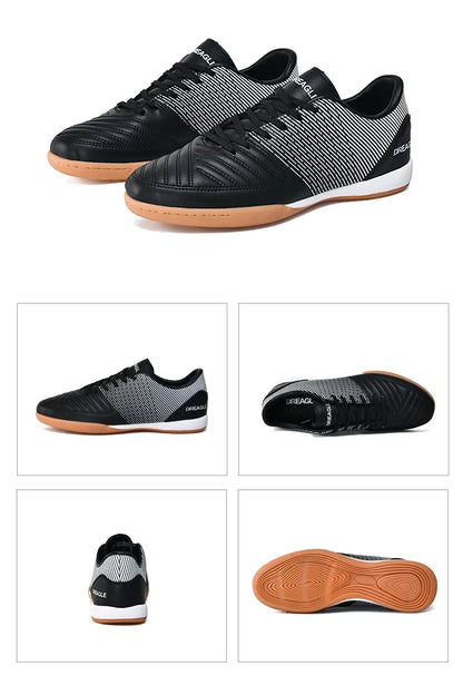 Soccer Shoes Men Anti Slip Indoor Football Boots Fashion Mens Futsal Shoe IC Traning Cleats Chuteira Futebol Male Sneakers