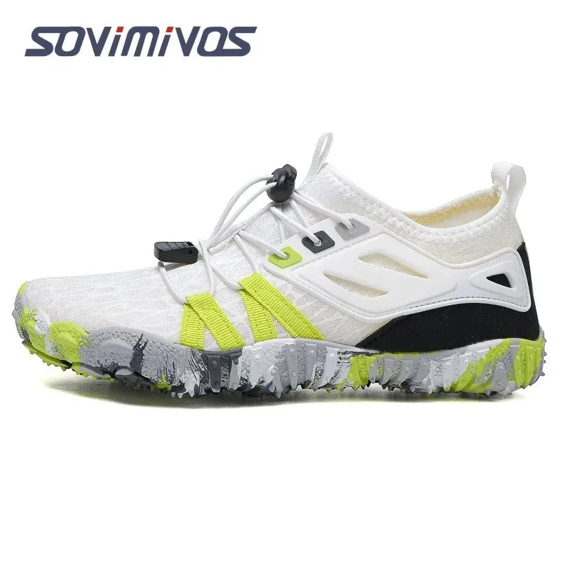 Men's Trail Running Shoes, Lightweight Athletic Zero Drop Barefoot Shoes Non Slip Outdoor Walking Minimalist Shoes for Women
