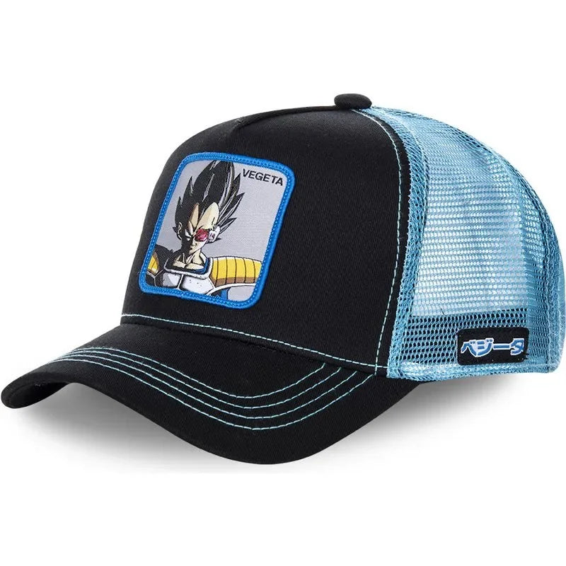 SVI stilovi Dragon Ball bejzbol kapa Snapback kapa s šiljastim vrhom muška vezena hip-hop kapa sunčani vizir podesiva trucker mrežasta kapa