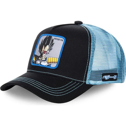 SVI stilovi Dragon Ball bejzbol kapa Snapback kapa s šiljastim vrhom muška vezena hip-hop kapa sunčani vizir podesiva trucker mrežasta kapa