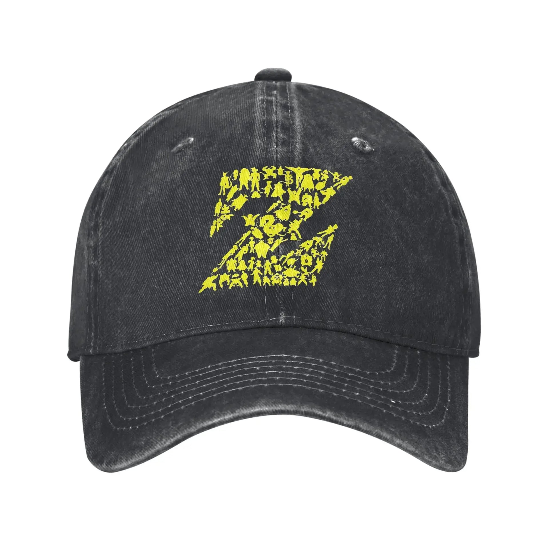 Dragon Ball Master Rosh TURTLE SCHOOL Unisex Baseball Cap Distressed Washed Caps Hat Fashion Outdoor Unstructured Soft Headwear, Produit gaming premium Fraquane