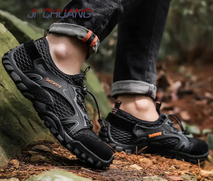 39-50 Water Shoes Men Quick Drying Swim Beach Aqua Shoes for Water Sport Diving Hiking Sailing Travel Sneakers  mountaineering