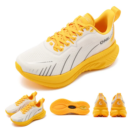 ONEMIX New Cushioned Running Shoes women Fall Winter Heavy Runners Lace-up Women Jump Rope Dance Non-slip Outdoor Sneakers