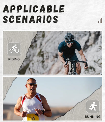 KAPVOE Polarised Cycling Glasses Sports Sunglasses Men Women Outdoor MTB Baseball Lenses UV400 Bicycle Cycling Eyewear Sale