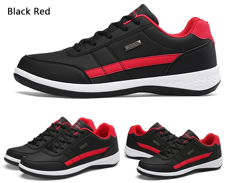 Mens Walking Shoes - Slip On Tennis Running Shoes Memory Foam Lightweight Work Sneakers for Indoor Outdoor Gym