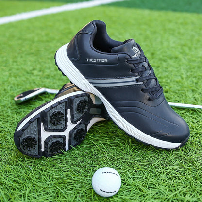 Waterproof Men's Golf Shoes Professional Lightweight Golfer Footwear Outdoor Golfing Sport Trainers Athletic Sneakers Brand