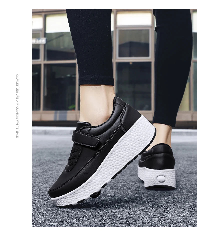 Fashion flashing roller skates shoes High quality roller skates boys and girls size 27-43   wheel sneakers