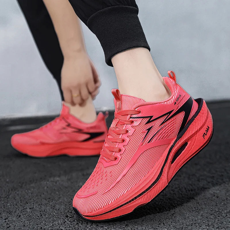 Fashionable Men’s and Women’s Running Shoes, Comfortable and Breathable Casual Sports Shoes, Youth Outdoor Sports Shoes Walking