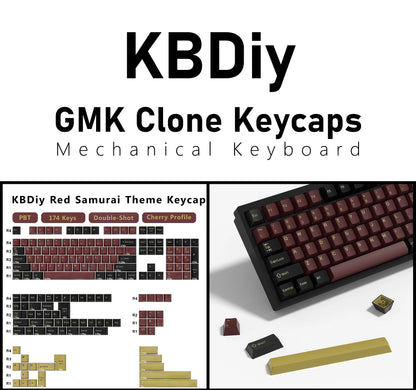 KBDiy GMK MarrsGreen Keycap teclas ISO de PBT double shot con perfil Cherry para kit DIY de teclado mecánico gamer Gaming Point KeyCap