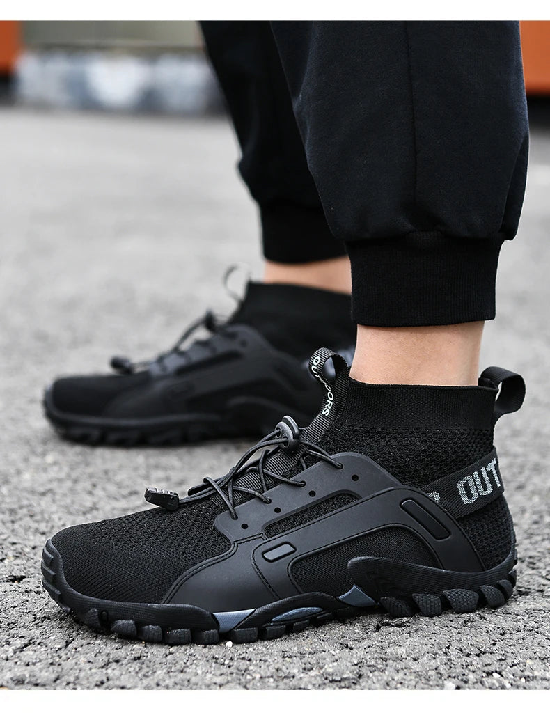 Hot Selling Men's Outdoor Sports Shoes Rock Climbing Hiking Shoes Beach Creek Shoes Casual Sports Shoes 38-48#