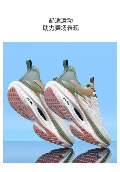 Men Sports Running Shoes Marathon Air Cushion Breathable Lightweight Comfortable Women Outdoor Athletic Sneakers Jogging Tenis
