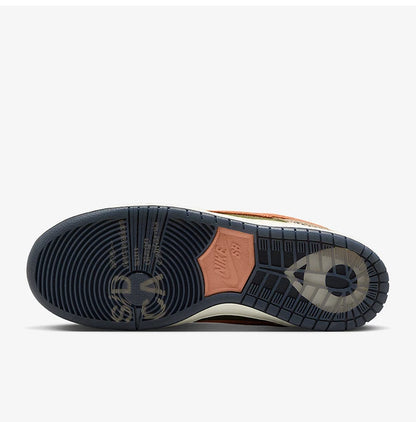 Nike Authentic Dunk Low heren- en dames-sneakers van leer met patchwork, retro en klassiek, IH3211-200