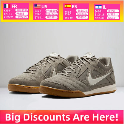 Nike Gato Indoor Soccer Shoes Enhanced Grip Lightweight Design Multi-Sport Training Durable Unisex HQ6020-301