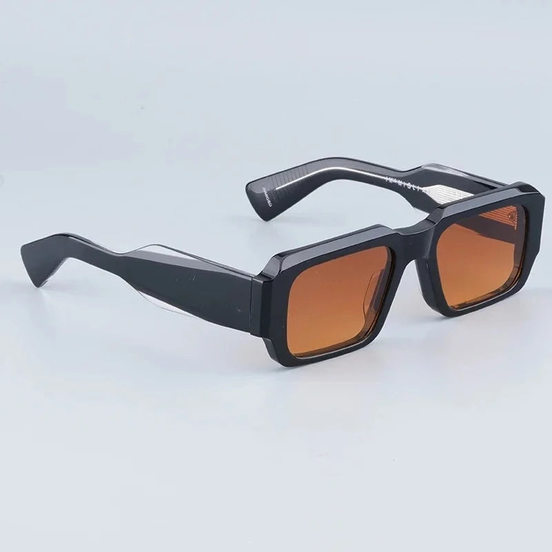 JMM MIGLIA Rectangle Acetate Sunglasses for Men and Women Handmade in Japan High Quality Brand Designer Outdoor UV400 Eyeglasses