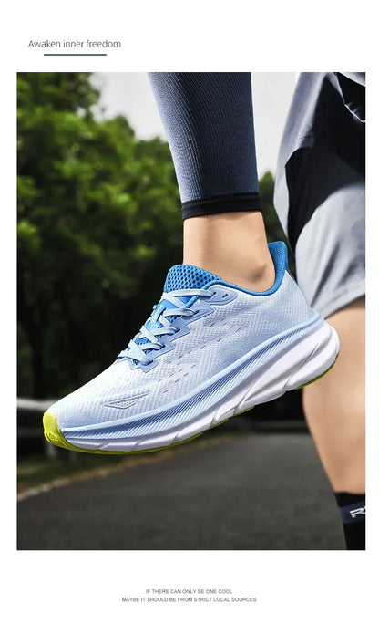Ténis desportivos casuais 2025 para corrida, outdoor, confortáveis para primavera/verão, antiderrapantes, unissexo para homem e mulher, sapatilhas de treino macias para homem