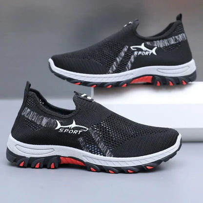Men's summer sneakers Sporty men's mesh shoes breathable sports shoes canvas lightweight  sneakers cheap shoes clearance