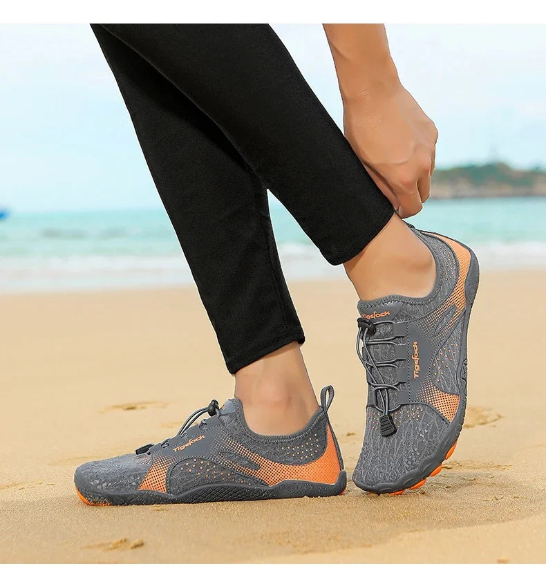 Aqua Shoes Water Shoes Upstream Wading Barefoot Beach Shoes Adults Gym Outdoor Training Footwear Unisex Quick-Drying Breathable