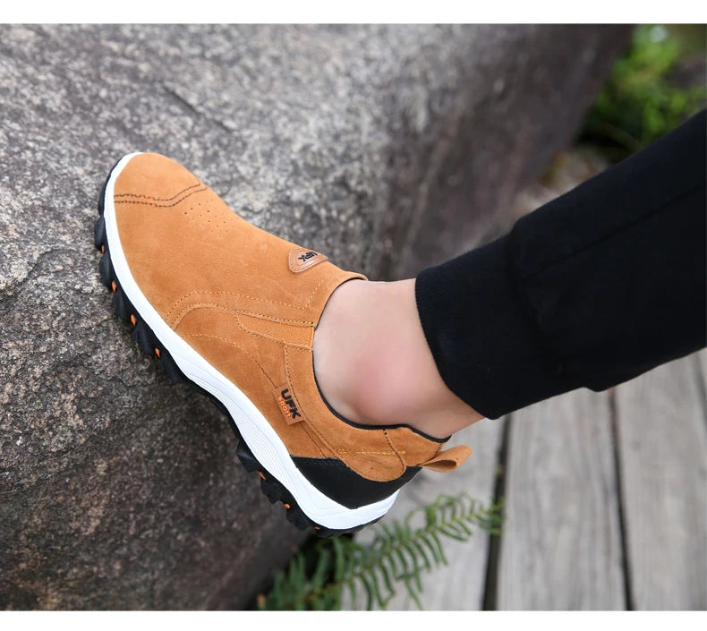 New Outdoor Hiking Camping Light Running Jogging Casual Sports Men's Shoes Non-slip Loafers Hiking Shoes Large Size 38-50