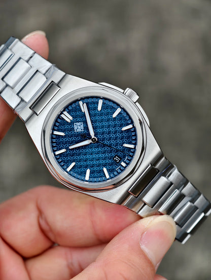 IX&DAO 2026 New Warrior 37mm Men's Automatic Mechanical Watch Miyota 9015 Top Sapphire BGW-9 Stainless Steel Waterproof 10Bar