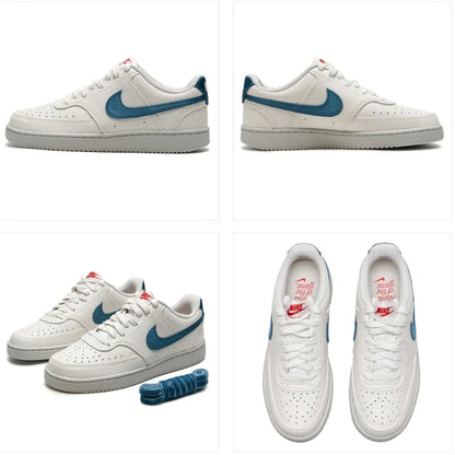 Authentic Nike Court Vision Low Women's Minimalist Versatile Outdoor Breathable Casual Sneakers IM7799-133