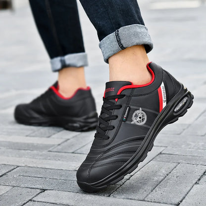 Mens Sports Shoes Big Size Breathable Comfortable Wear-resistant Snekaers Soft Sole Casual Flat Running Shoes for Man