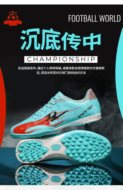 Double Star Football Shoes 2026 New Football Training Match Anti-Slip Grasping Stable Support Special Football Shoes