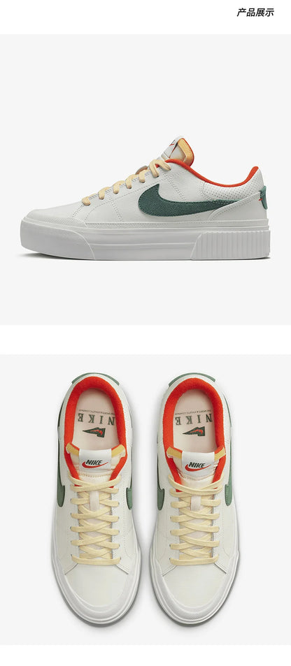 Nike Official Genuine Court Legacy Lift Women's Sport Low-top Sneakers FD0355-133