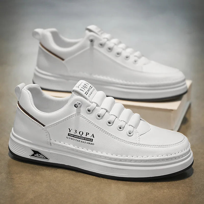 Modieuze casual zomerrijschoenen voor heren, sportieve instaploafers, veelzijdig, comfortabel, ademend, slijtvast leer -..
