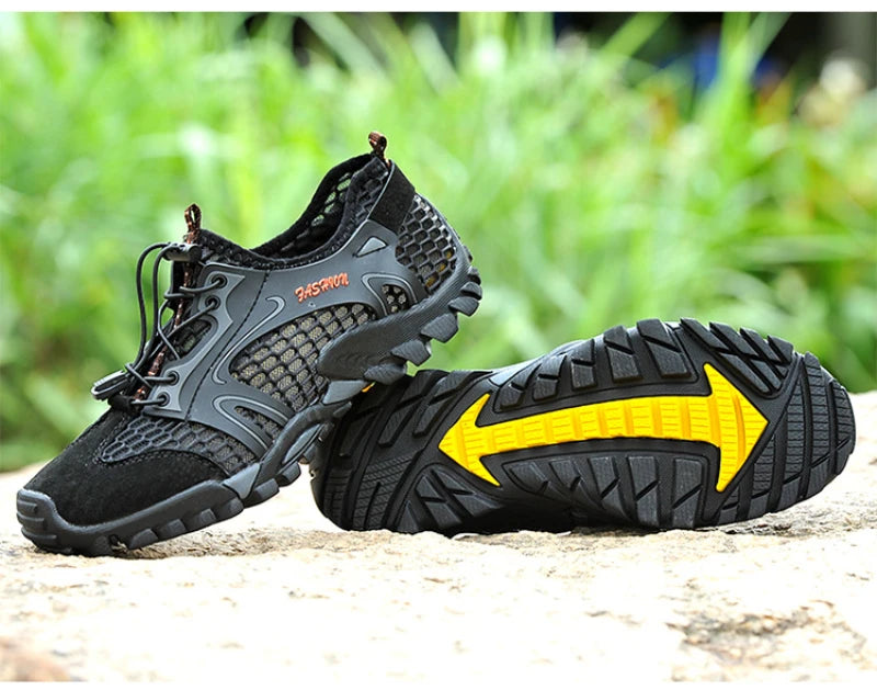 Breathable Outdoor Hiking Shoes Sports Wading Shoes Fishing Men's Shoes Summer Casual Sandals Comfortable And Breathable
