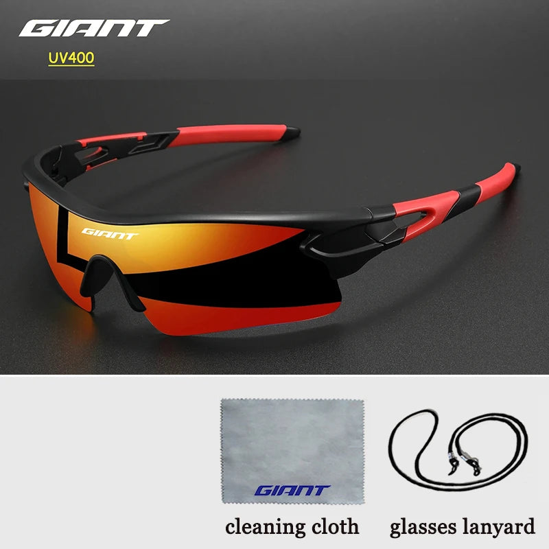 giant cycling Glasses UV400 Protection HD Lenses Lightweight Frame For Men Women Road Mountain Bike Riding climbing and fishing