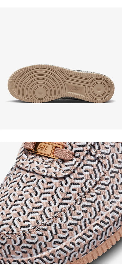 Nike genuine sports men's and women's breathable lace up thick soled printed casual shoes DZ2789-200