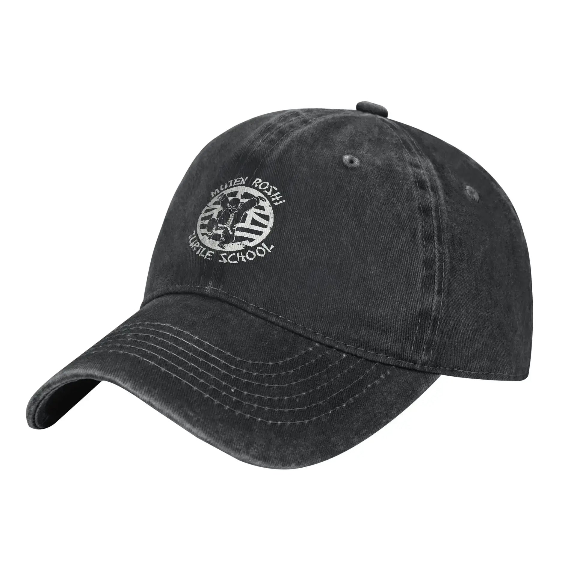 Produit gaming premium Fraquane Dragon Ball Master Rosh TURTLE SCHOOL Unisex Baseball Cap Distressed Washed Caps Hat Fashion Outdoor Unstructured Soft Headwear