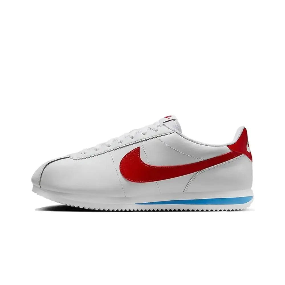 Nike Cortez: Stílusos, minimalista, puha, sokoldalú, kényelmes, tartós, alacsony szárú férfi futócipő – Fehér DM4044-108