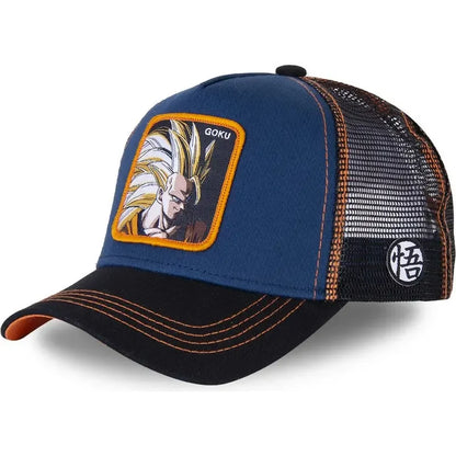 SVI stilovi Dragon Ball bejzbol kapa Snapback kapa s šiljastim vrhom muška vezena hip-hop kapa sunčani vizir podesiva trucker mrežasta kapa