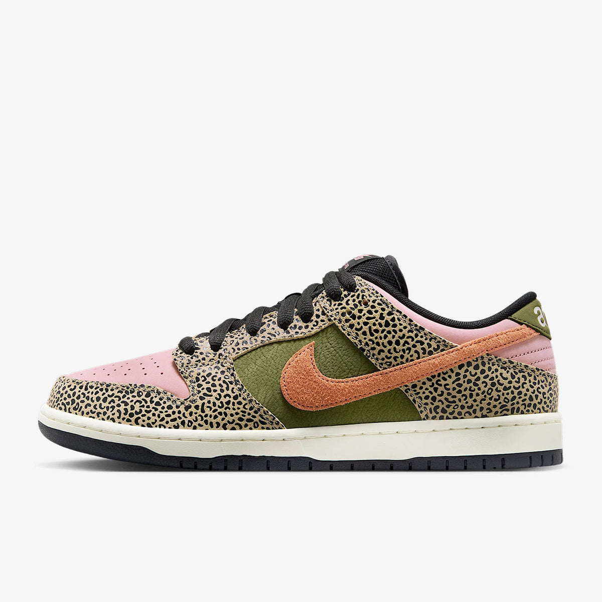 Nike Authentic Dunk Low heren- en dames-sneakers van leer met patchwork, retro en klassiek, IH3211-200