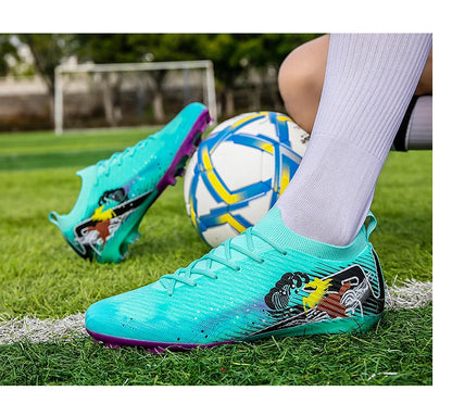 New Men Soccer Shoes Grass Ultralight Sport Comfortable Adult Non-Slip Football Boots Outdoor Cleats Sport Futsal Training Match