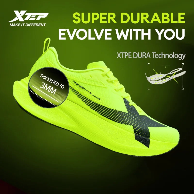 XTEP 2000km PRO Sapatilhas de Corrida para Homem 2026 Primavera Suavidade Durabilidade Estabilidade Conforto Leves Sapatilhas Desportivas Masculinas 874219110026
