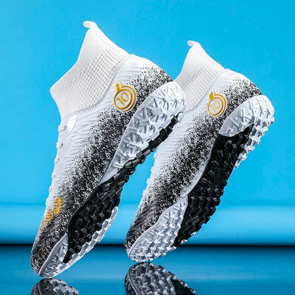 Men Soccer Shoes Kids Football Boots Women Professional Soccer Cleats Antiskid Chaussure Football TF/FG Outdoor Football Shoes