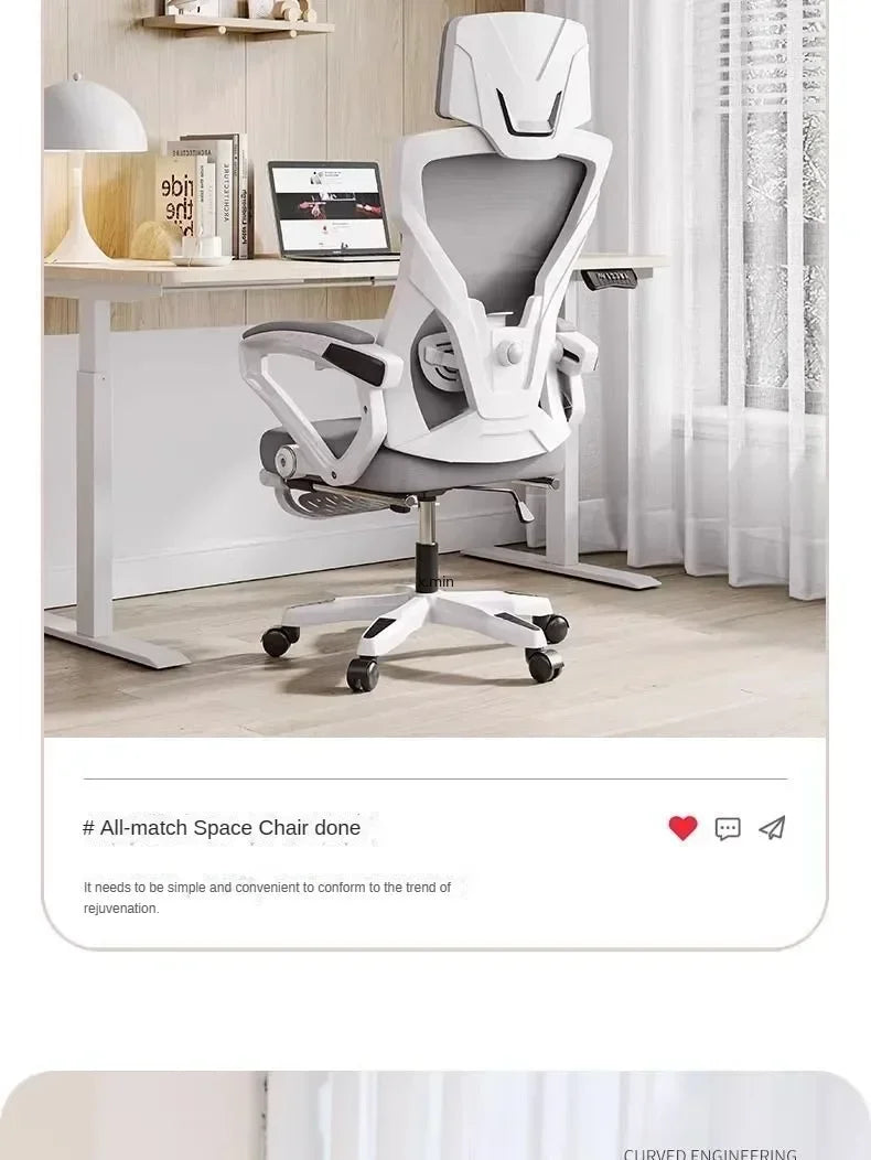 Computer Chair, Rotating Office Chair, Boss Chair, Comfortable to Lie Down, Student Bedroom, Engineering Chairs, e-sports Chairs