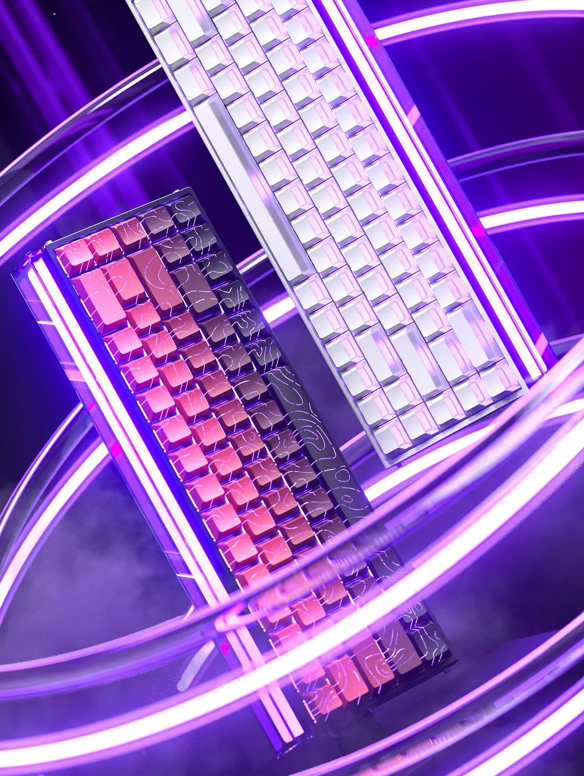 AULA HERO68 HE Magnetic Switch Keyboard Rapid Trigger 8K Polling Rate Esports Gaming Keyboard RGB Wired Mechanical Keyboard