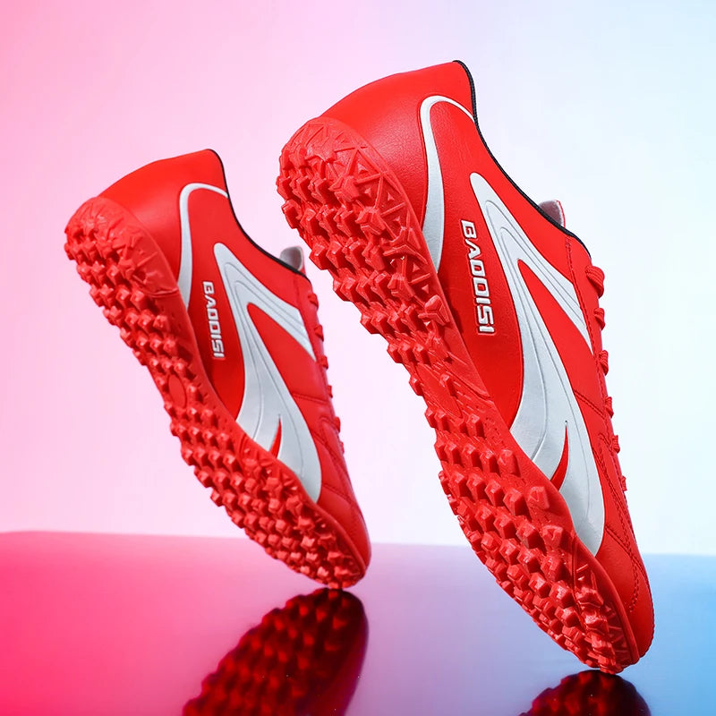 Men's Soccer Shoes Breathable Football Boots Futsal Ultralight Professional Training Sneakers Unisex Grass Cleats Match Sport