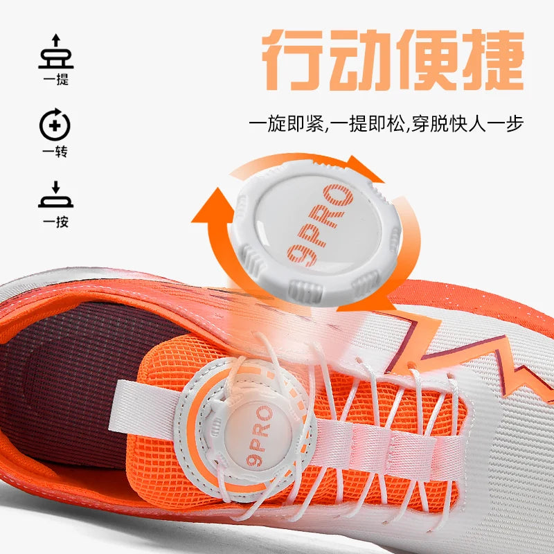 Men Running Shoes Carbon Board Speciality Sports Breathable Lightweight Women's Comfortable Athletic Nonskid Marathon Sneakers