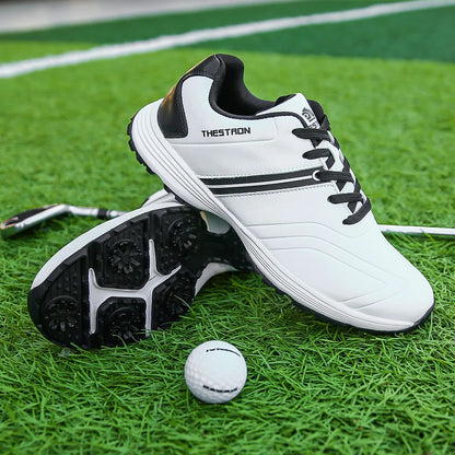 Waterproof Men's Golf Shoes Professional Lightweight Golfer Footwear Outdoor Golfing Sport Trainers Athletic Sneakers Brand