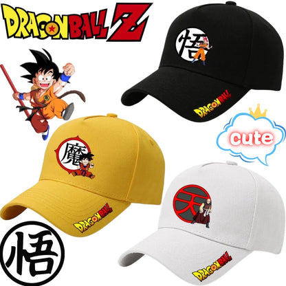Casquette de baseball unisexe polyvalente et décontractée Dragon Ball Master Roshi Son Goku, imprimé créatif de haute qualité inspiré de l'anime et des dessins animés