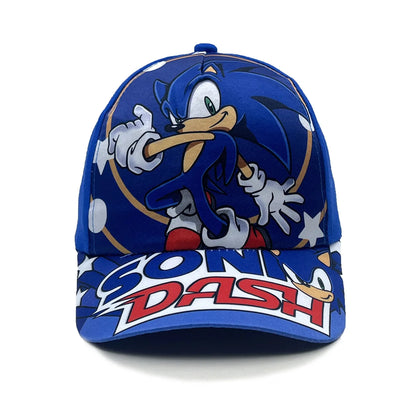 Casquette de baseball pour enfants Sonic 50-54 cm, personnage de dessin animé, hérisson ShadowTails, Knuckles, casquette de protection solaire, accessoire, cadeau