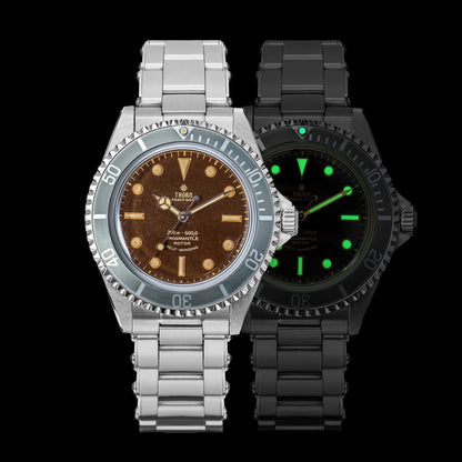 Thorn T023 V3 40mm Men Diving Watch PT5000 Automatic Movement Mechanical Vintage Watches 200m Water Resistance Sapphire