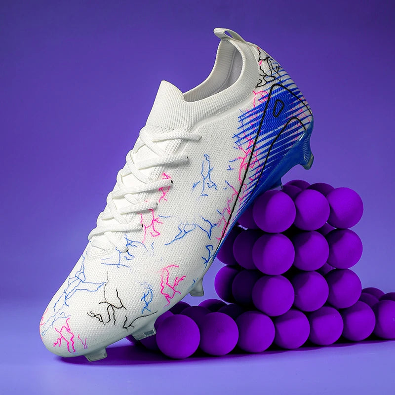 New Men's Football Boots Wholesale Cleats Non-Slip Sneakers Training Soccer Shoes Top Quality FG Drop Shipping Unisex Adult