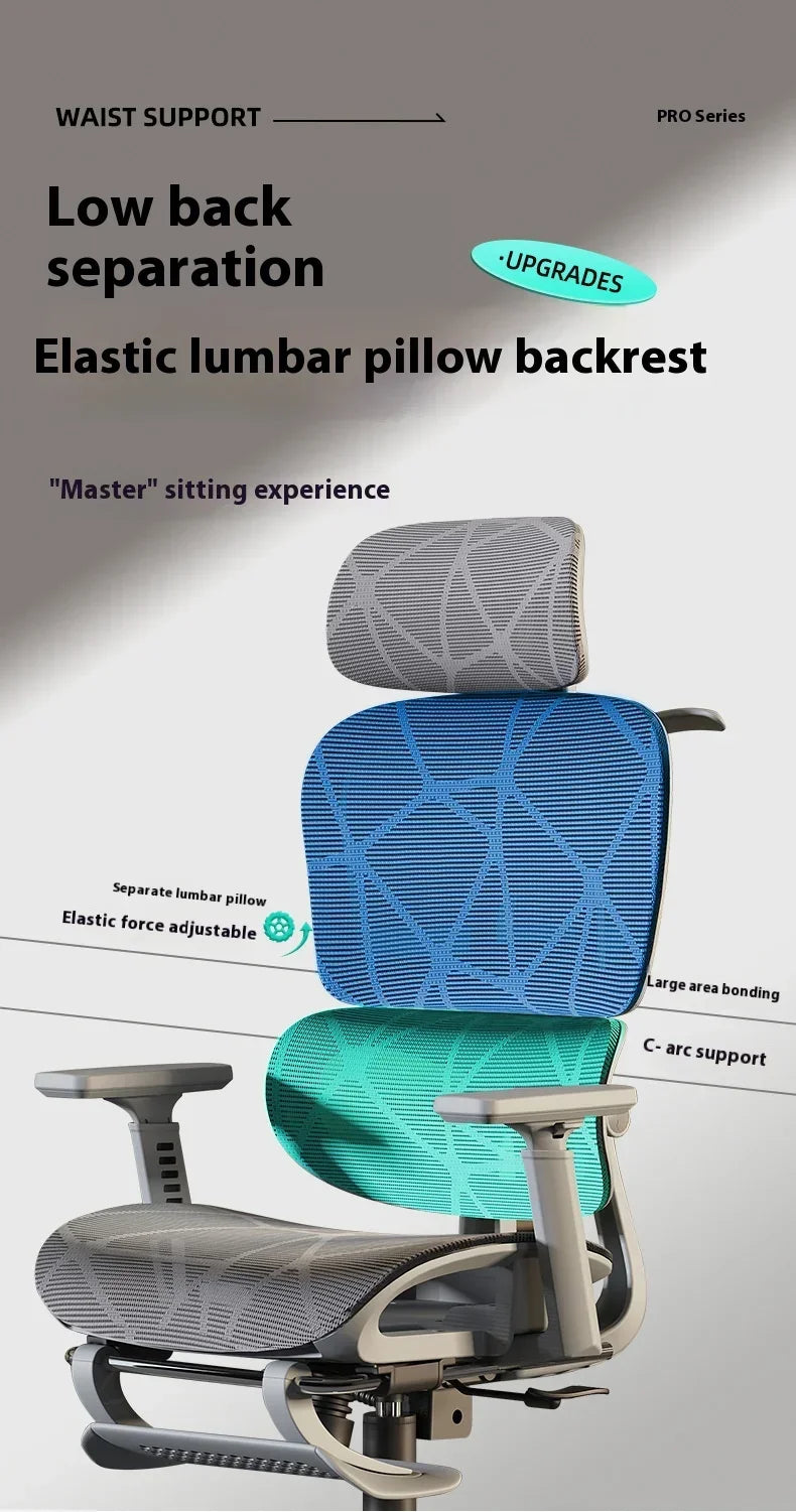 High Back Office Chair 3D Headrest Gaming Chairs Adjustable Computer Relaxing Massage Gamer Chair Ergonomic Office Furniture